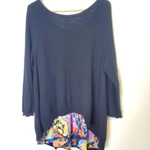 Moth Sweater Fabric Drape Back